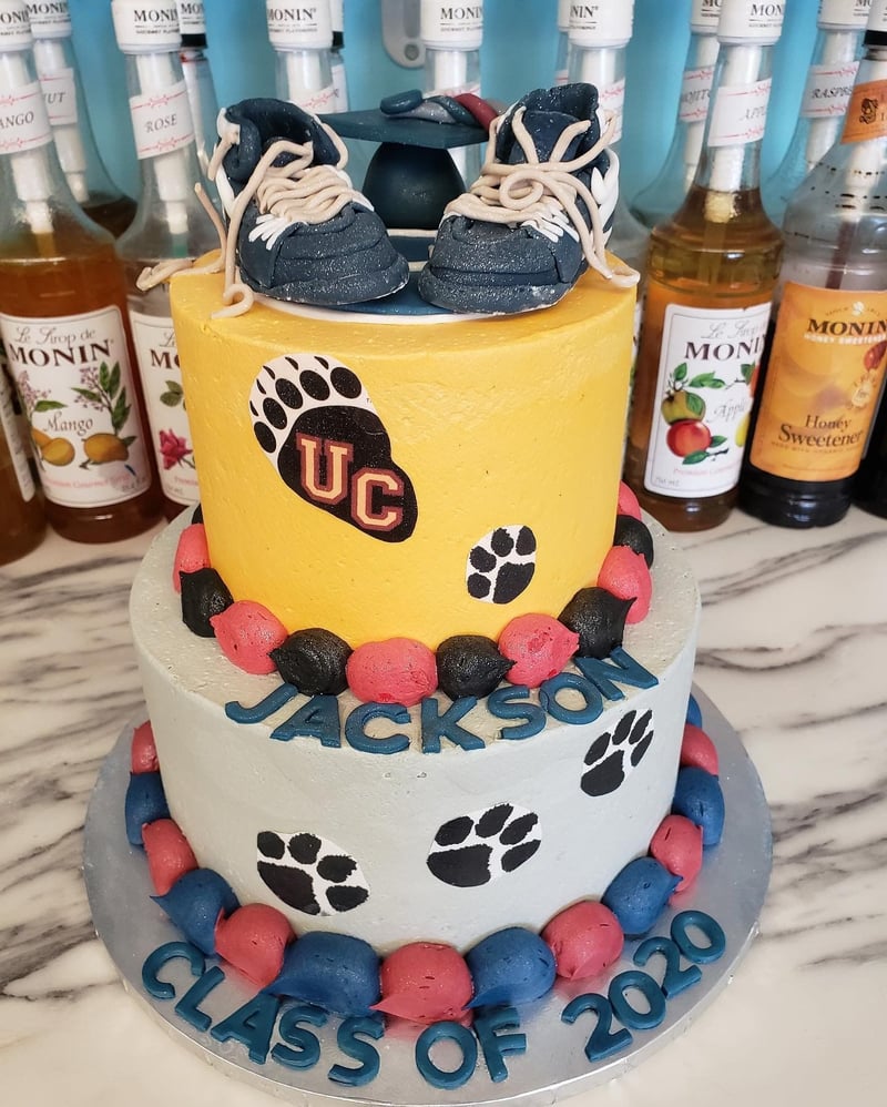 Graduation Cakes by A Sweet Memory Cake Shoppe
