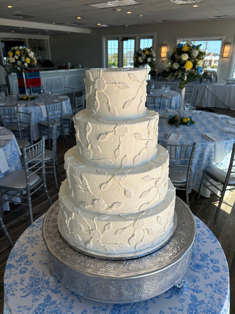 Wedding cake by A Sweet Memory Cake Shoppe