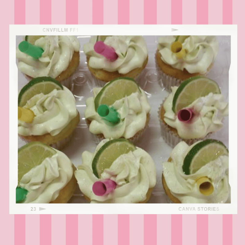 Cocktail Inspired Cupcakes by A Sweet Memory