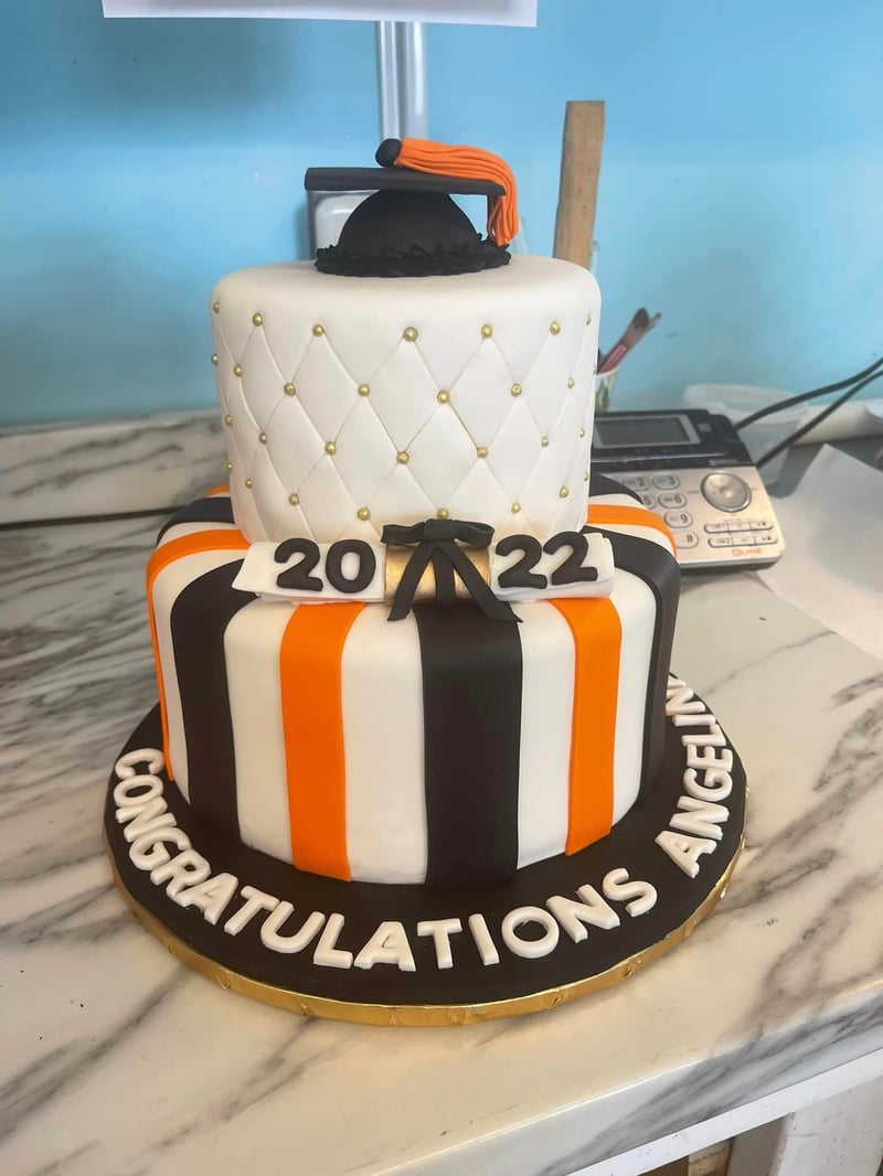 Graduation Cakes by A Sweet Memory Cake Shoppe