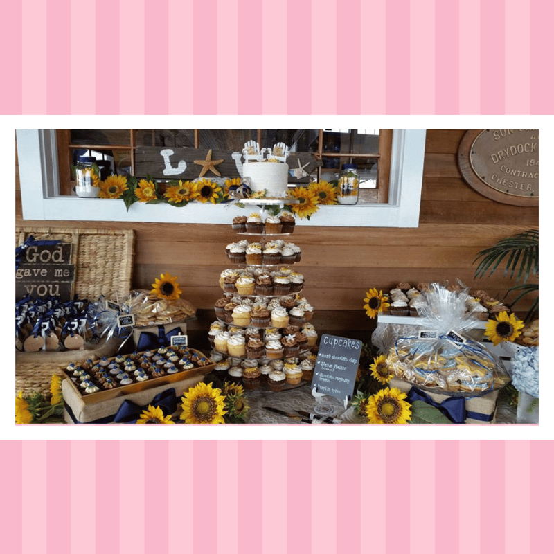 Dessert table detail