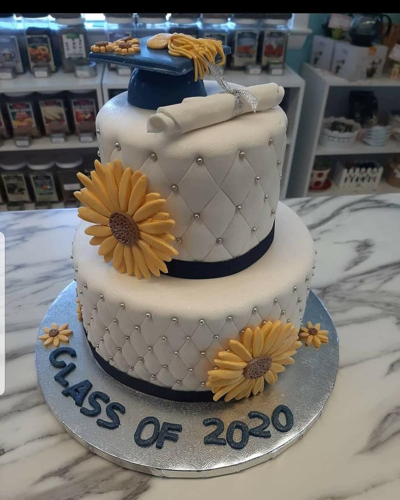 Graduation Cakes by A Sweet Memory Cake Shoppe