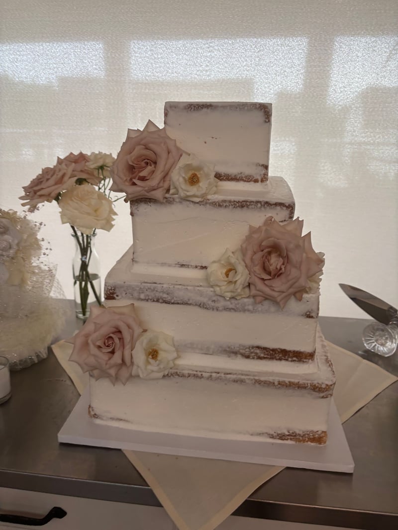 Wedding cake by A Sweet Memory Cake Shoppe